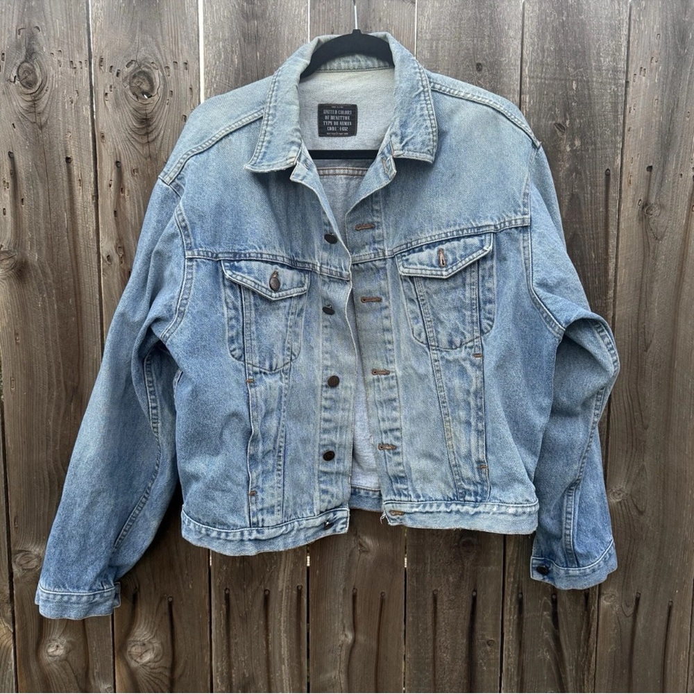 United Colors Of Benetton Light Blue Denim Jacket